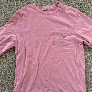 Pink Vineyard Vines Shirt